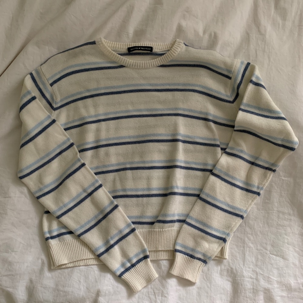 brandy melville striped sweater